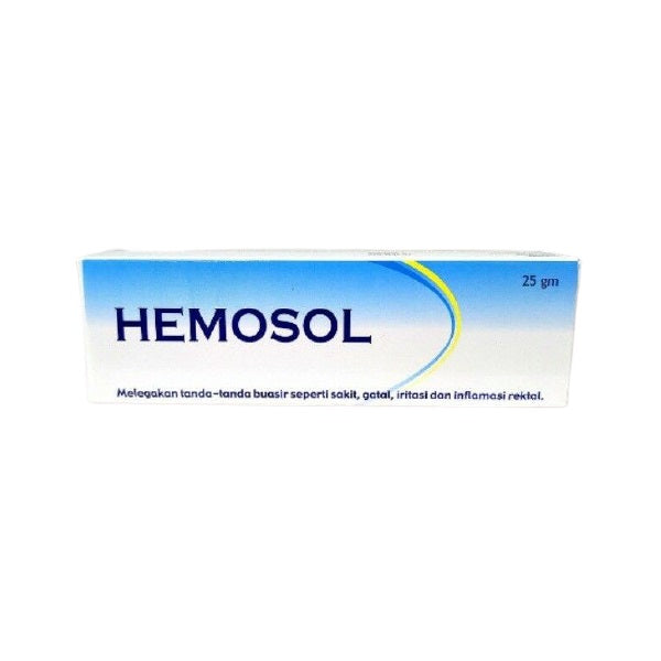 Hemosol Ointment 25g - DoctorOnCall Farmasi Online