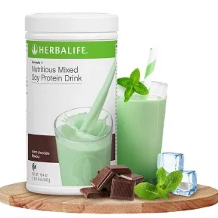 Herbalife Protein Shake Formula 1 Nutritous Mixed Soy Protein 550g Tropical Fruit - DoctorOnCall Farmasi Online