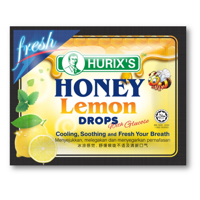 Hurix's Honey Lemon Drops 6s - DoctorOnCall Online Pharmacy