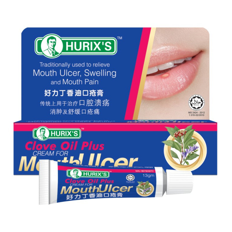 Hurix's Clove Oil Plus Cream 13g - DoctorOnCall Farmasi Online