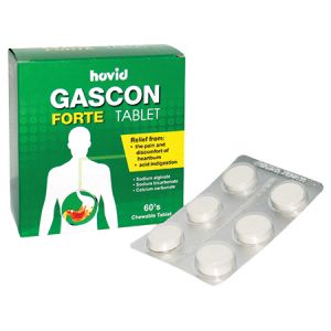 Gascon Forte Tablet 6s (strip) - DoctorOnCall Online Pharmacy