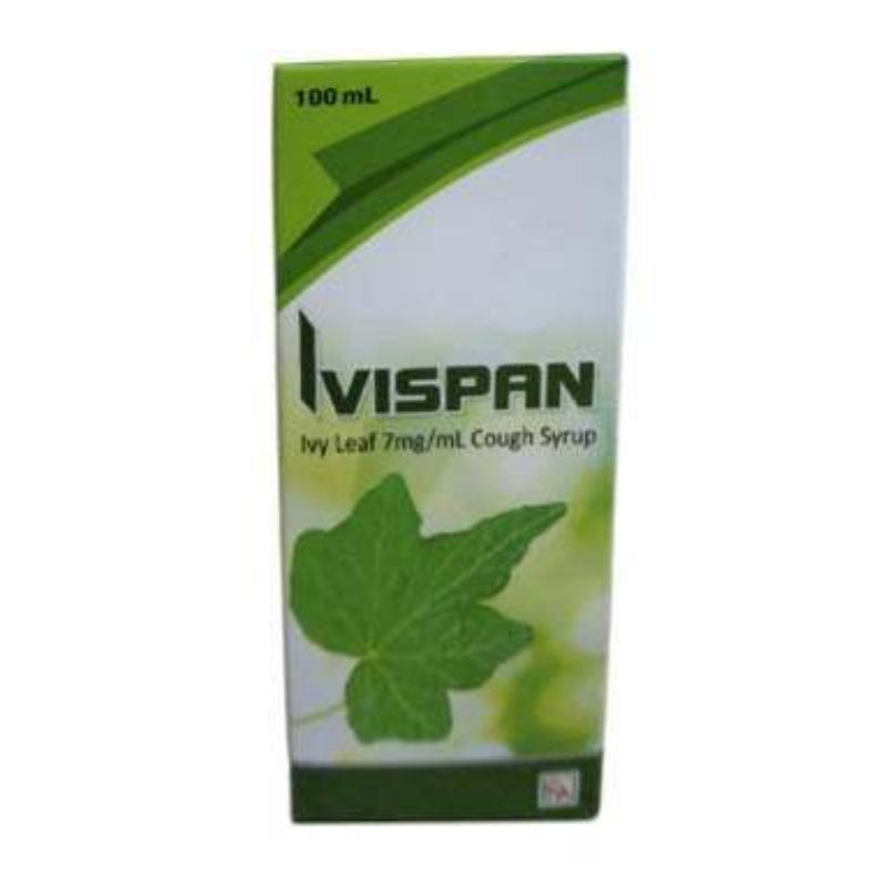 Ivispan Ivy Leaf 7mg/ml Cough Syrup 100ml - DoctorOnCall Farmasi Online