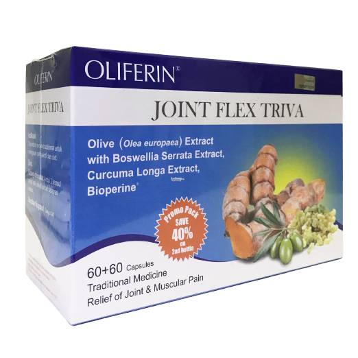 Oliferin Joint Flex Triva Capsule 60s x2 - DoctorOnCall Farmasi Online