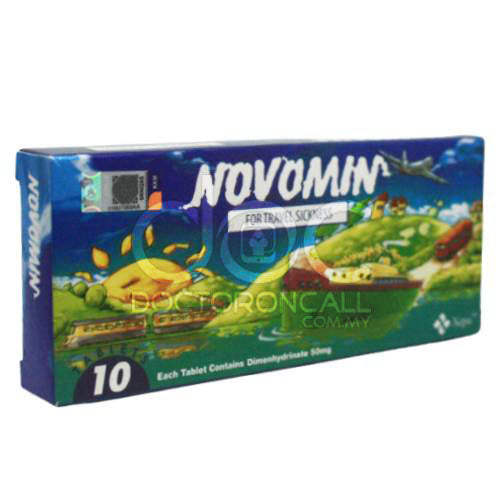 Novomin 50mg Tablet 10s (strip) - DoctorOnCall Online Pharmacy