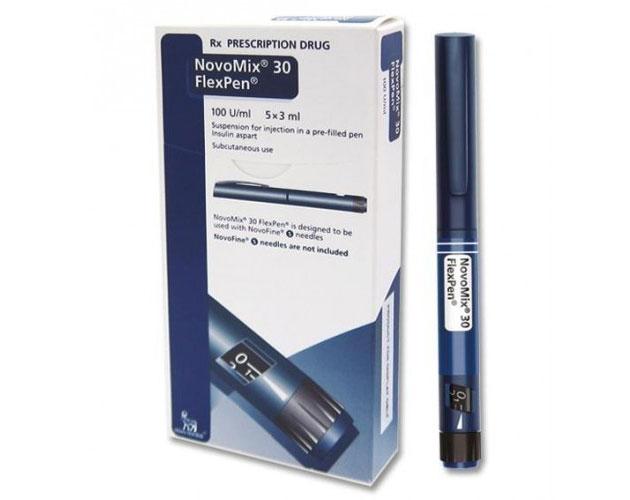 NovoMix 30 FlexPen 100U/ml Pre-filled Pen 3ml x5 - DoctorOnCall Farmasi Online