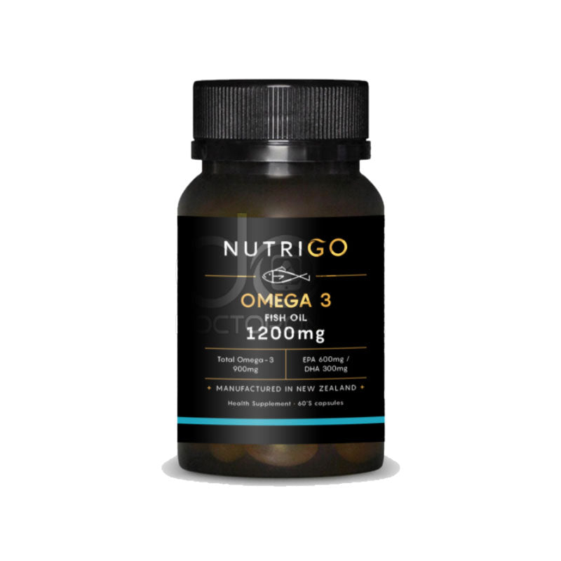 Nutrigo Fish Oil 1200mg Capsule 120s - DoctorOnCall Farmasi Online