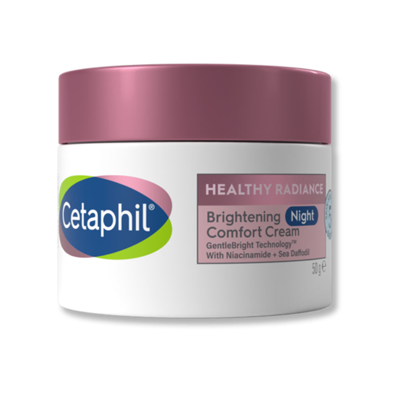 Cetaphil Bright Healthy Radiance Brightening Night Comfort Cream 50g - DoctorOnCall Farmasi Online