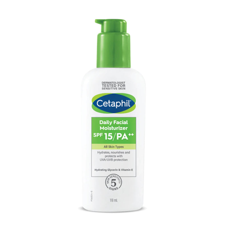 Cetaphil Daily Facial Moisturizer SPF 15 118ml - DoctorOnCall Online Pharmacy