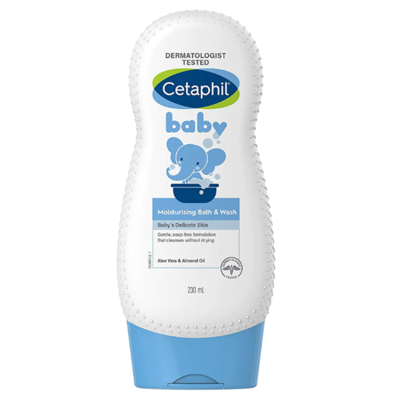 Cetaphil Baby Moisturising Bath and Wash 230ml - DoctorOnCall Farmasi Online