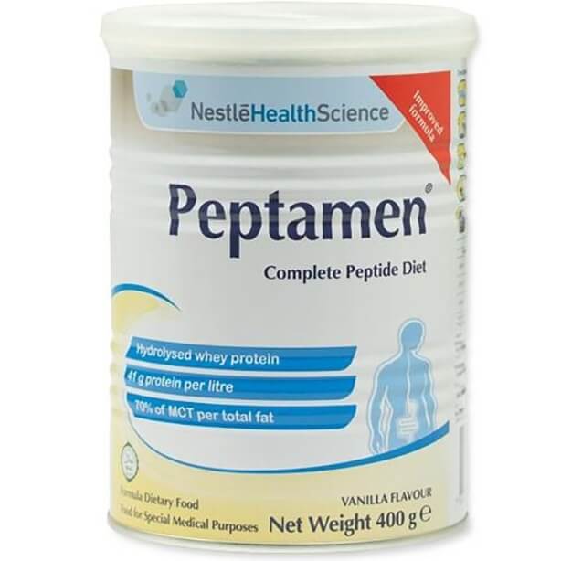 Nestle Peptamen Vanilla Flavour Powder - 400g - DoctorOnCall Farmasi Online