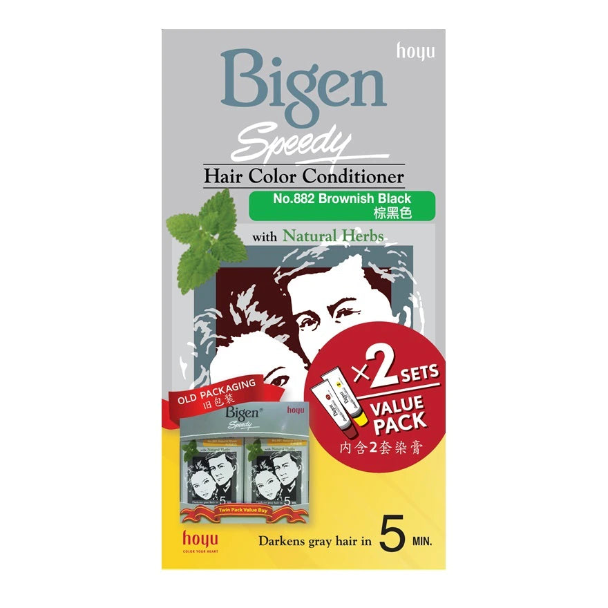 Bigen Speedy Hair Color Conditioner (882) Brown Black 1s - DoctorOnCall Online Pharmacy
