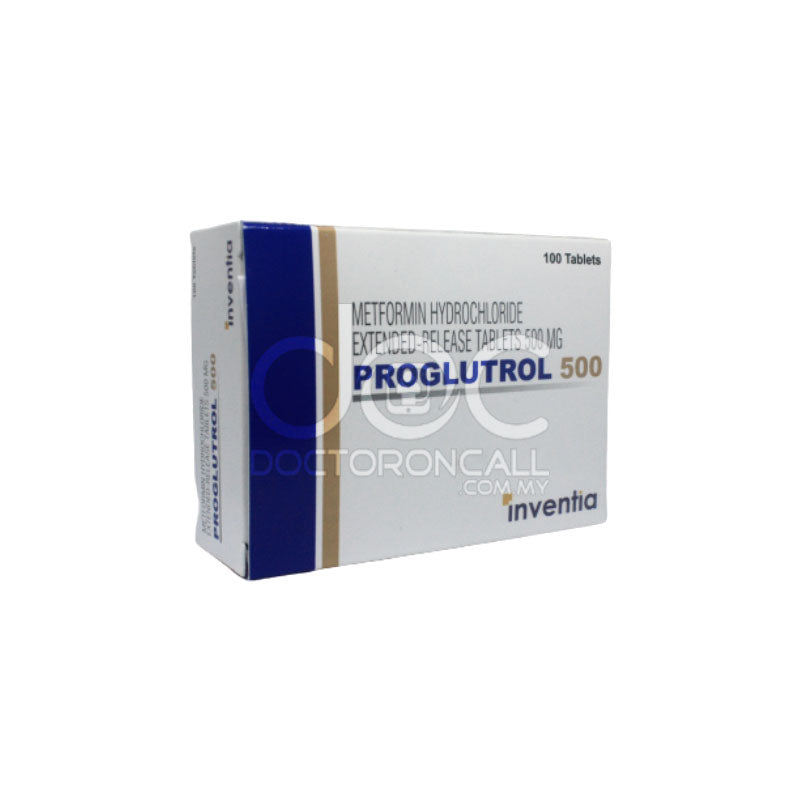 Proglutrol 500mg Tablet - 100s - DoctorOnCall Farmasi Online