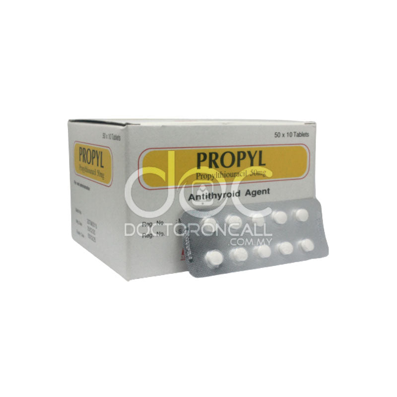 Propyl 50mg Tablet 10s (strip) - DoctorOnCall Online Pharmacy