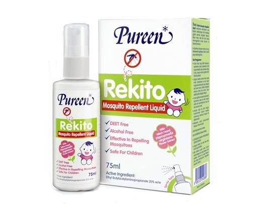 Pureen Rekito Mosquito Repellent Liquid 75ml - DoctorOnCall Farmasi Online