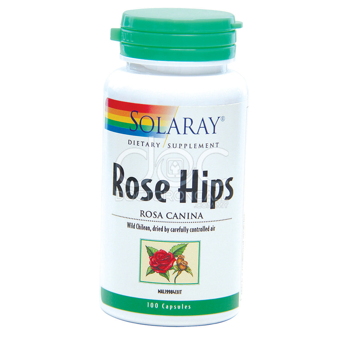 Solaray Rose Hips Capsule 100s - DoctorOnCall Online Pharmacy