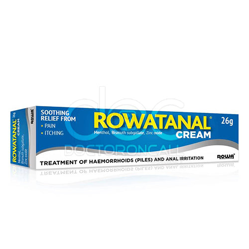 Rowatanal Rectal Cream - 26g - DoctorOnCall Farmasi Online