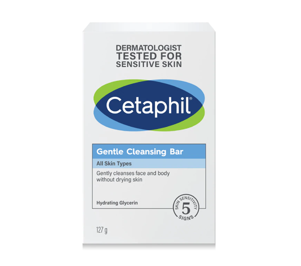 Cetaphil Gentle Cleansing Bar 127g - DoctorOnCall Online Pharmacy