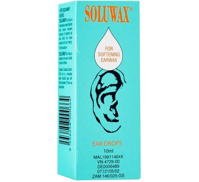 HOE Soluwax Ear Drops 10ml - DoctorOnCall Online Pharmacy