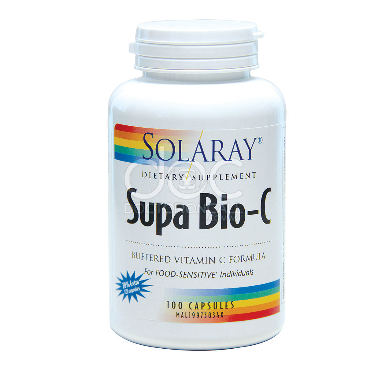 Solaray Supa Bio-C Capsule 120s x2 - DoctorOnCall Online Pharmacy