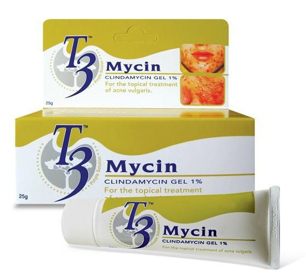 HOE T3 Mycin 1% Gel 25g - DoctorOnCall Farmasi Online