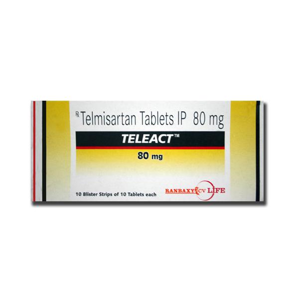 Teleact 80mg Tablet 10s (strip) - DoctorOnCall Online Pharmacy