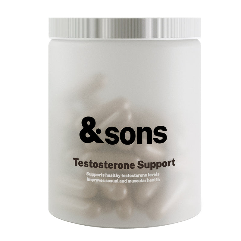 AndSons Testosterone Support Supplement Capsule-Keluar cecair putih di zakar