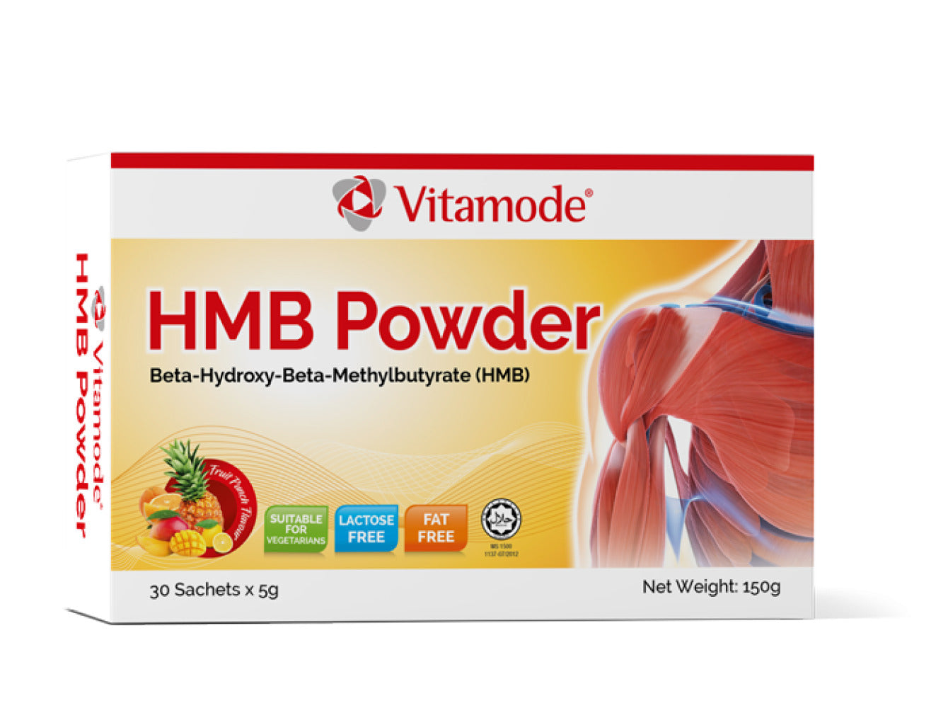 Vitamode HMB Powder Sachet 30s - DoctorOnCall Farmasi Online