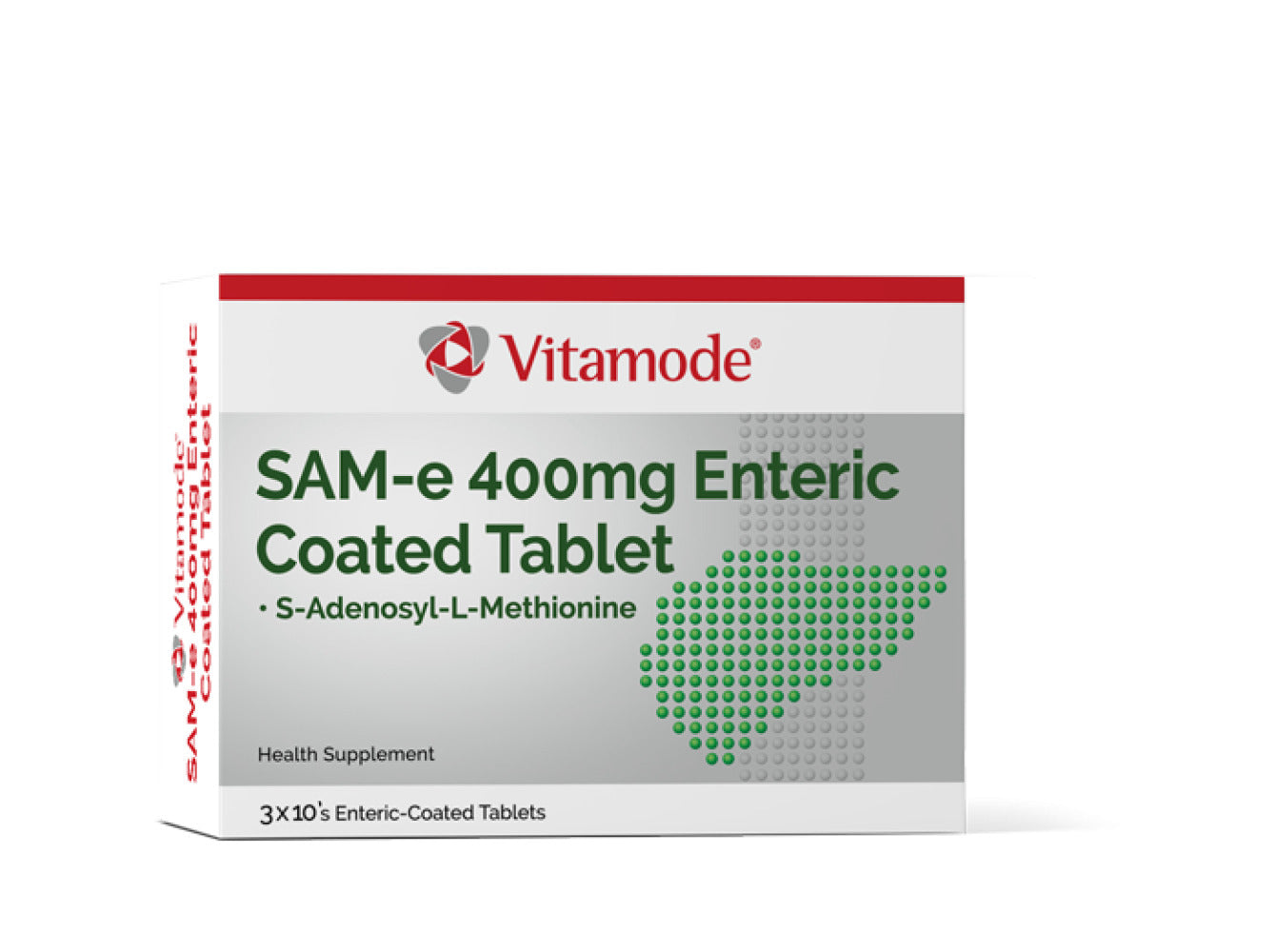 Vitamode SAM-e 400mg Enteric Coated Tablet - 30s - DoctorOnCall Farmasi Online