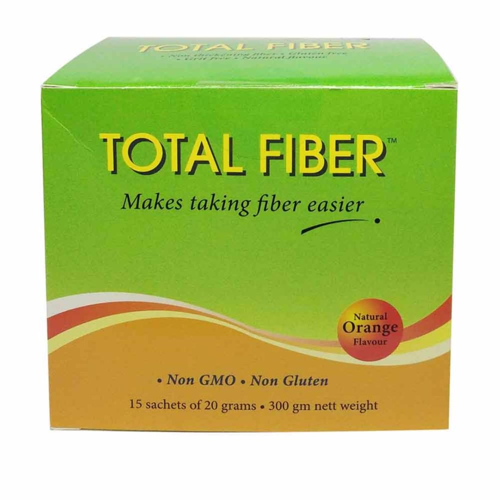 Total Fiber Natural Orange Flavour Sachet 20g x15 - DoctorOnCall Online Pharmacy