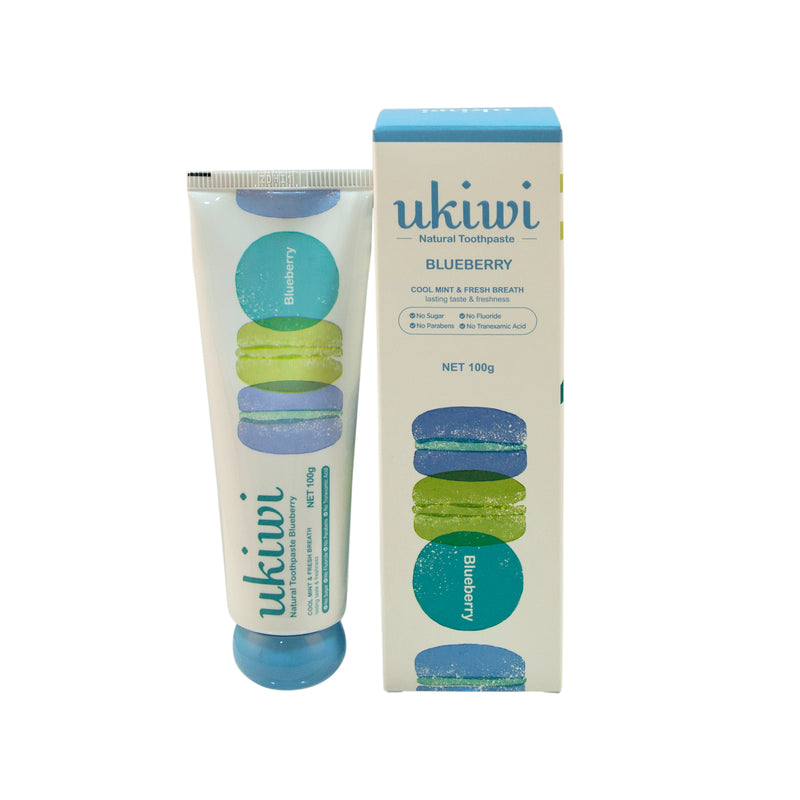Ukiwi Natural Toothpaste Blueberry 100g - DoctorOnCall Farmasi Online