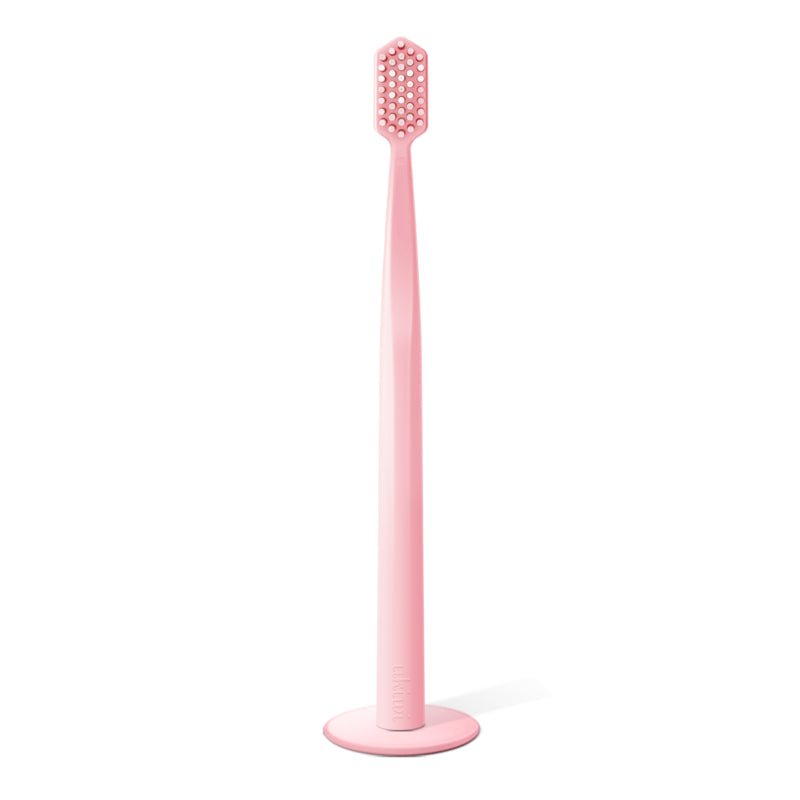 Ukiwi Natural Oral Care Macaron Ultra Wide Toothbrush (Cherry) Pink 1s - DoctorOnCall Farmasi Online