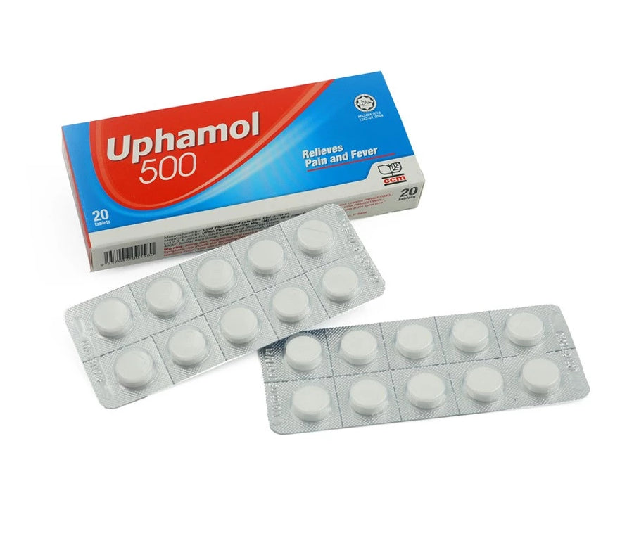 Uphamol 500mg Tablet 10s (strip) - DoctorOnCall Farmasi Online