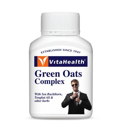 Vitahealth Green Oats Complex Tablet 30 tabs (bottle) - DoctorOnCall Farmasi Online