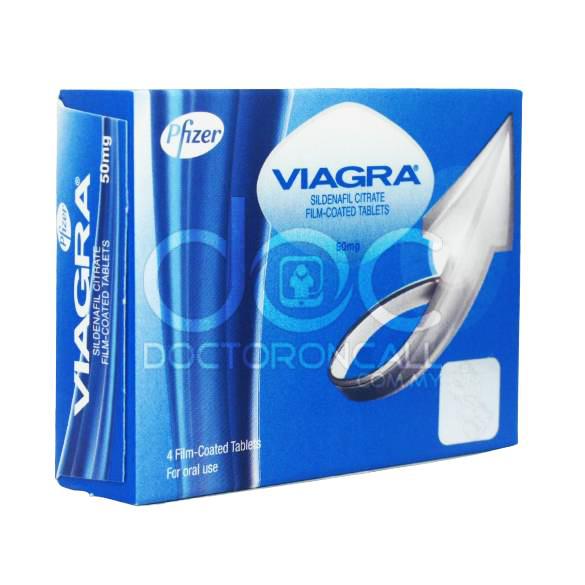 Buy Viagra 50mg Tablet 4s- Uses, Dosage, Side Effects, Instructions -  DoctorOnCall