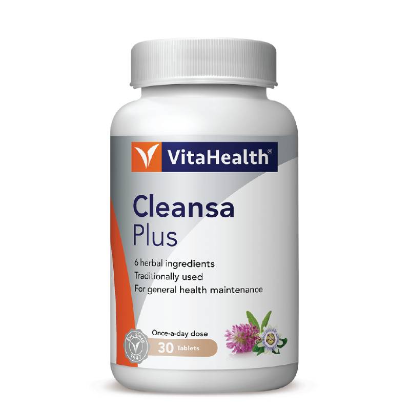 VitaHealth Cleansa Plus Tablet 30s - DoctorOnCall Farmasi Online