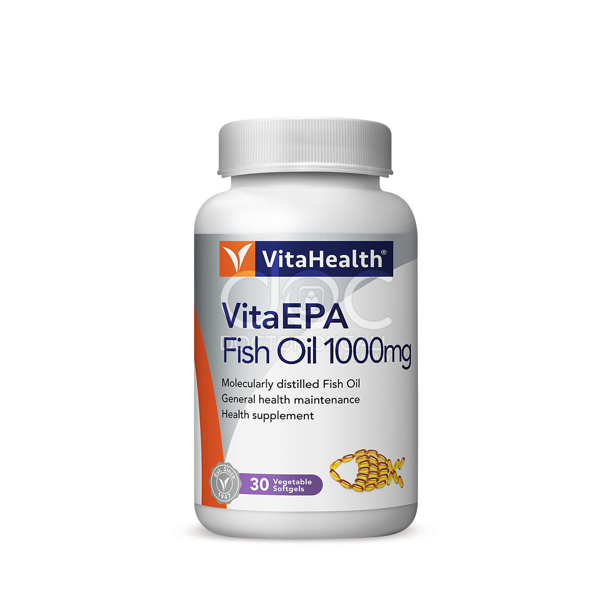 VitaHealth Vita EPA Fish Oil 1000mg Vegetable Softgels 30s - DoctorOnCall Farmasi Online