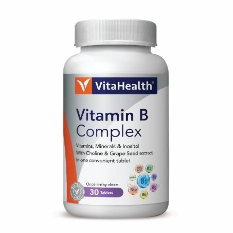 Buy VitaHealth Vitamin B Complex Tablet 30s - DoctorOnCall