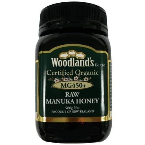 Woodlands Organic Manuka Honey Mg 450 500g - DoctorOnCall Farmasi Online