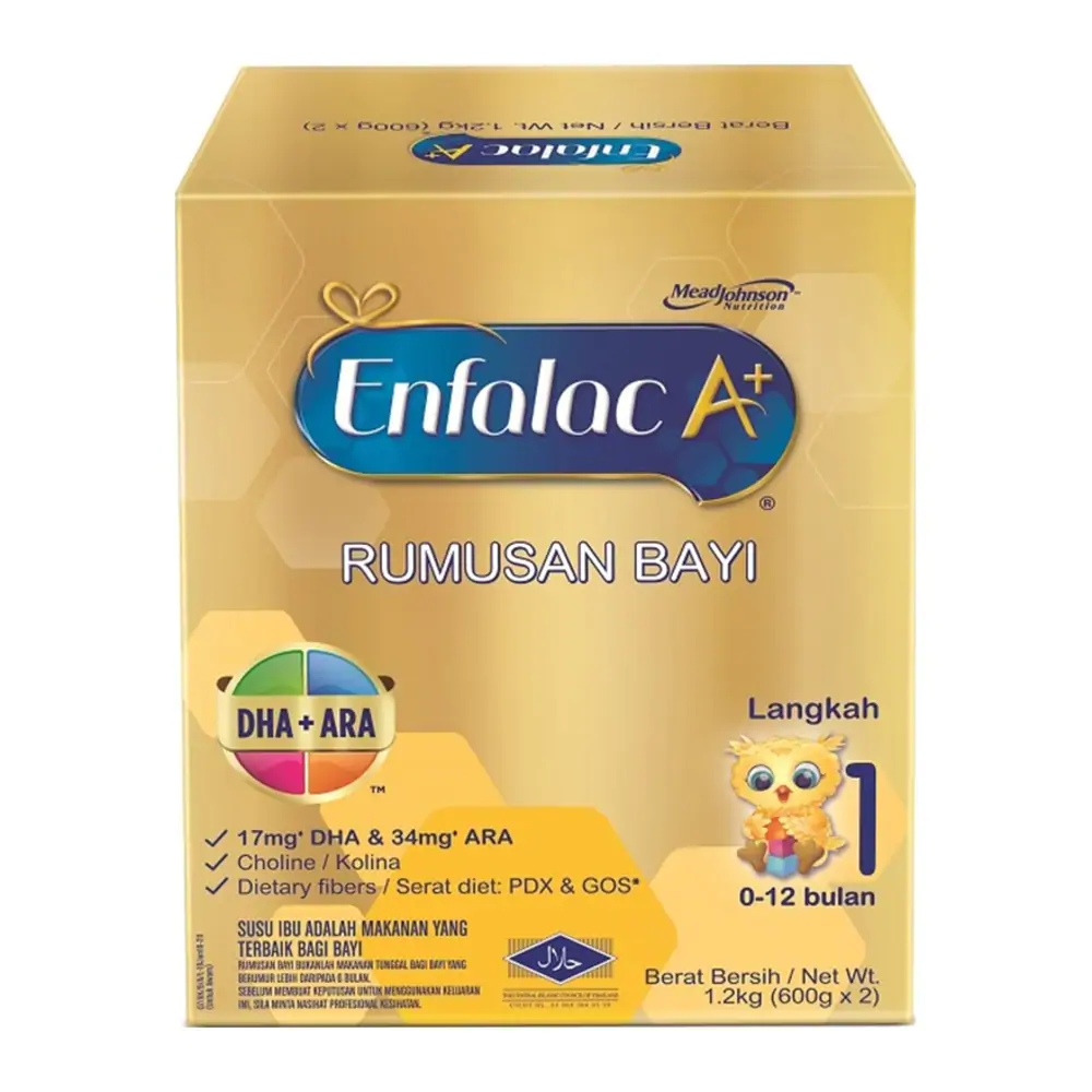 Enfalac A+ Step 1 Formula Milk 1.2kg - DoctorOnCall Farmasi Online