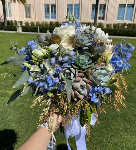 Succulent Bouquet Wedding