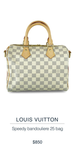 LOUIS VUITTON  Speedy bandouliere 25 bag