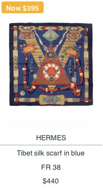 Hermes Silk Scarf