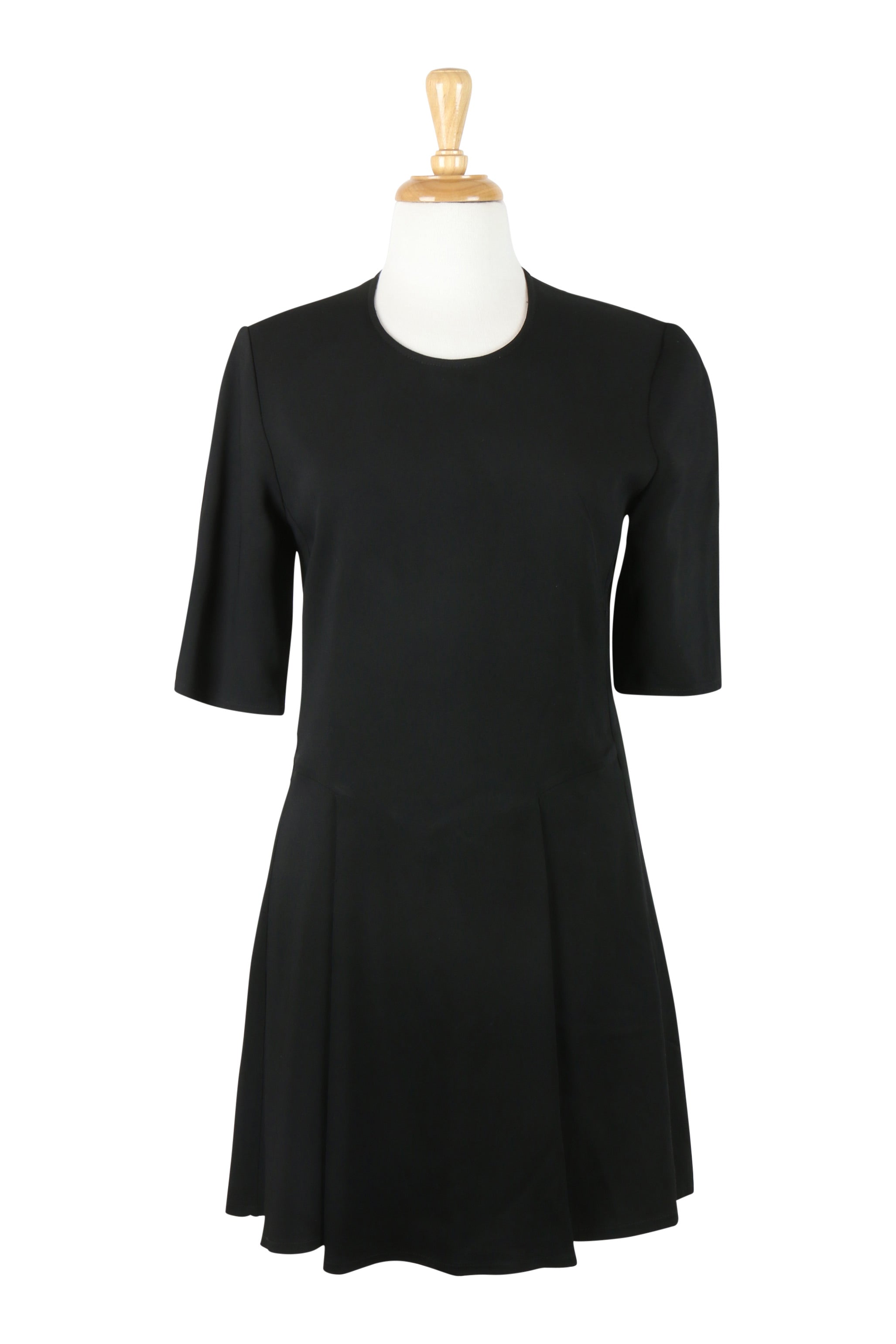 Scanlan & Theodore Little Black Dress with Short Sleeves | REVOIR ...