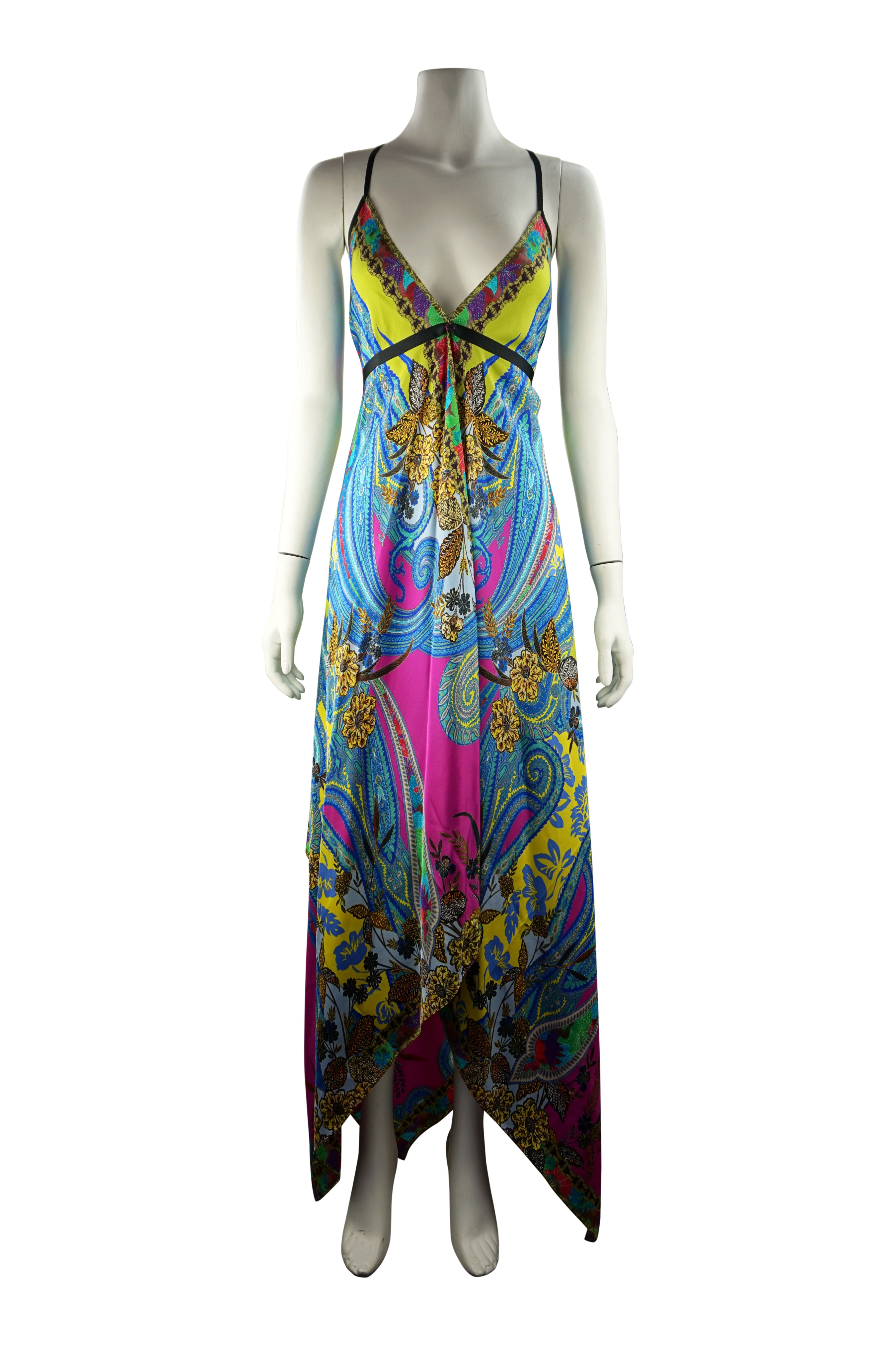 silk scarf dress