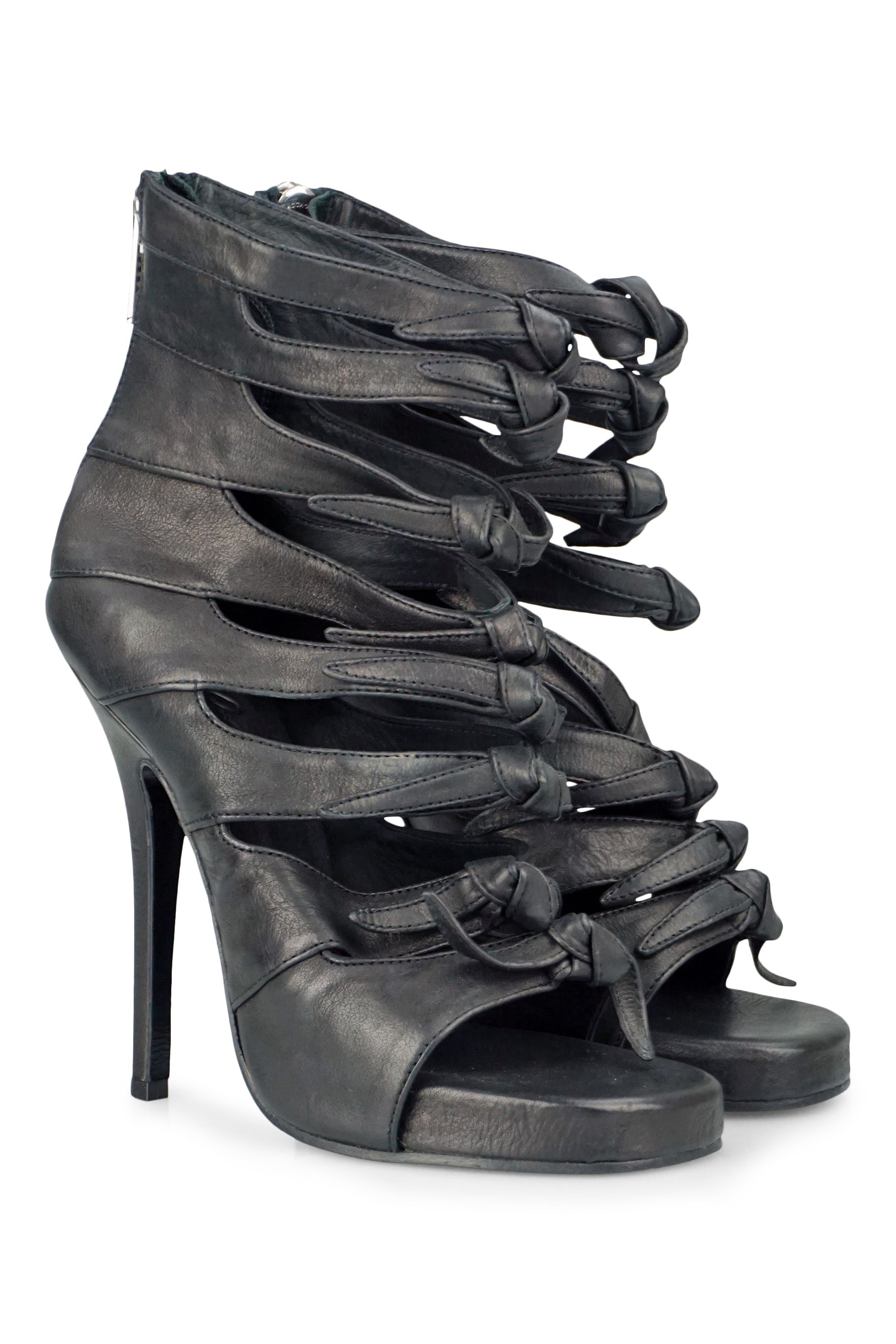 Rick Owens Knotted cage heels – Revoir