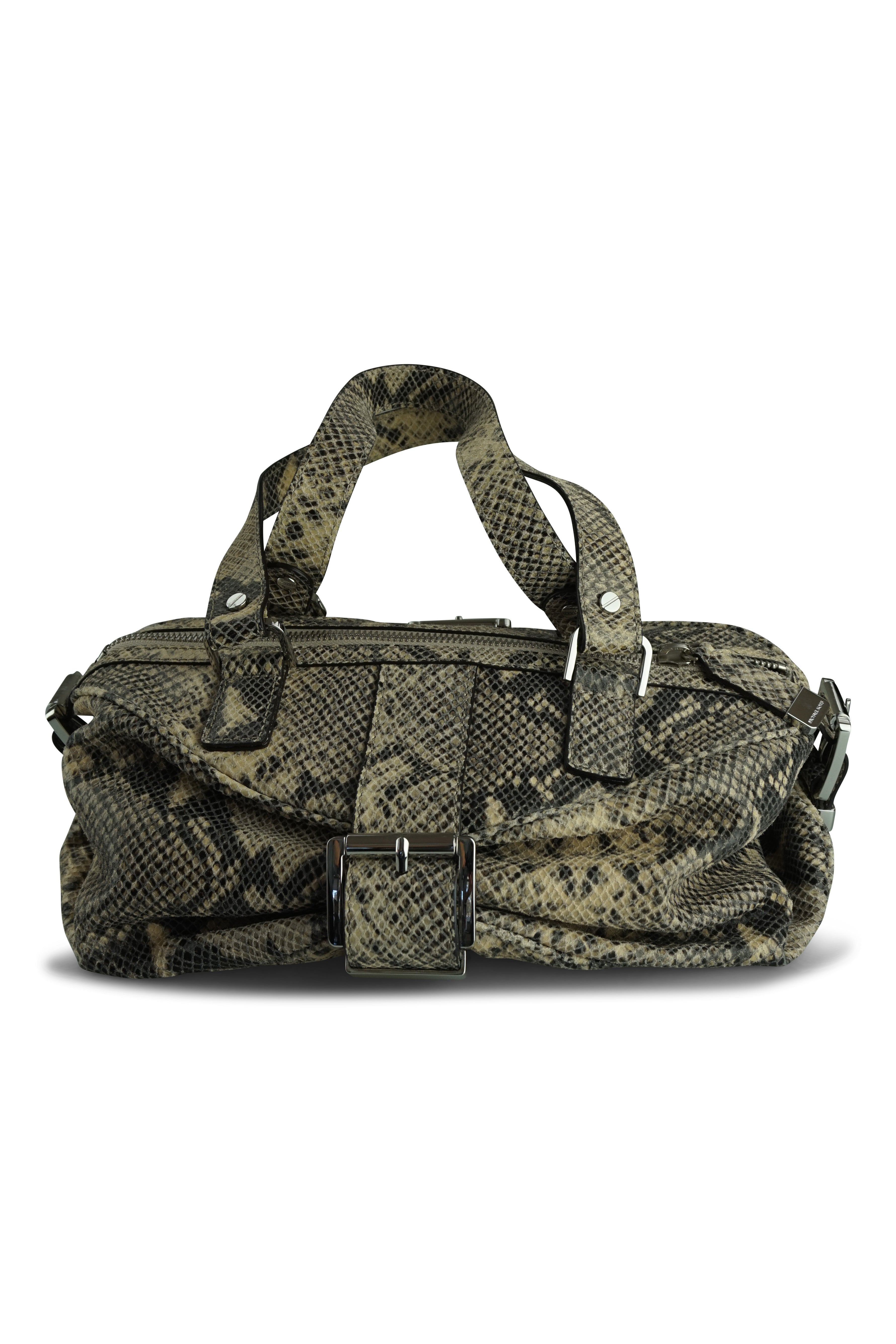 michael kors bag snake print