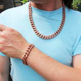 solid copper jewelry with a perfect fit