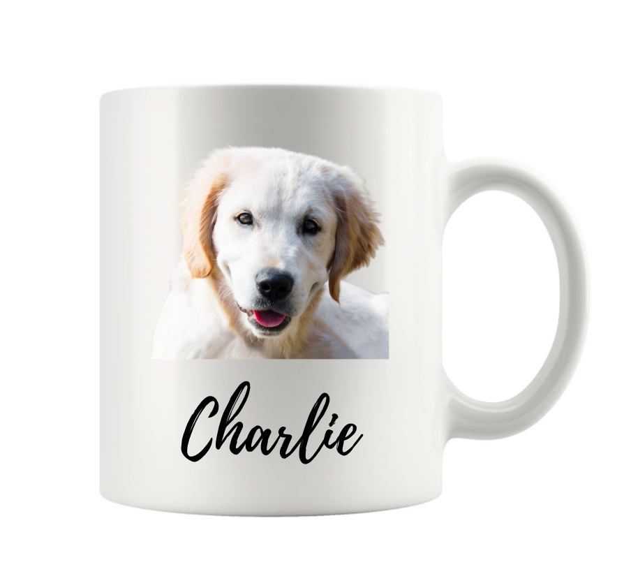 PERSON / DOG / CAT PIC WITH NAME (PERSONALISED)