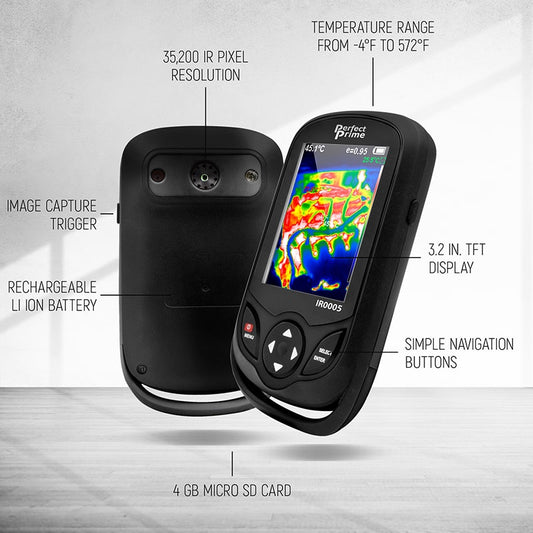 T9-M Professional Thermal Imager, T10-M Professional Thermal Imager, Home  Inspection, Outdoor, PerfectPrime