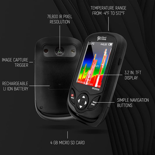 PerfectPrime IR0175YE Infrared Thermal Imager Camera Gun